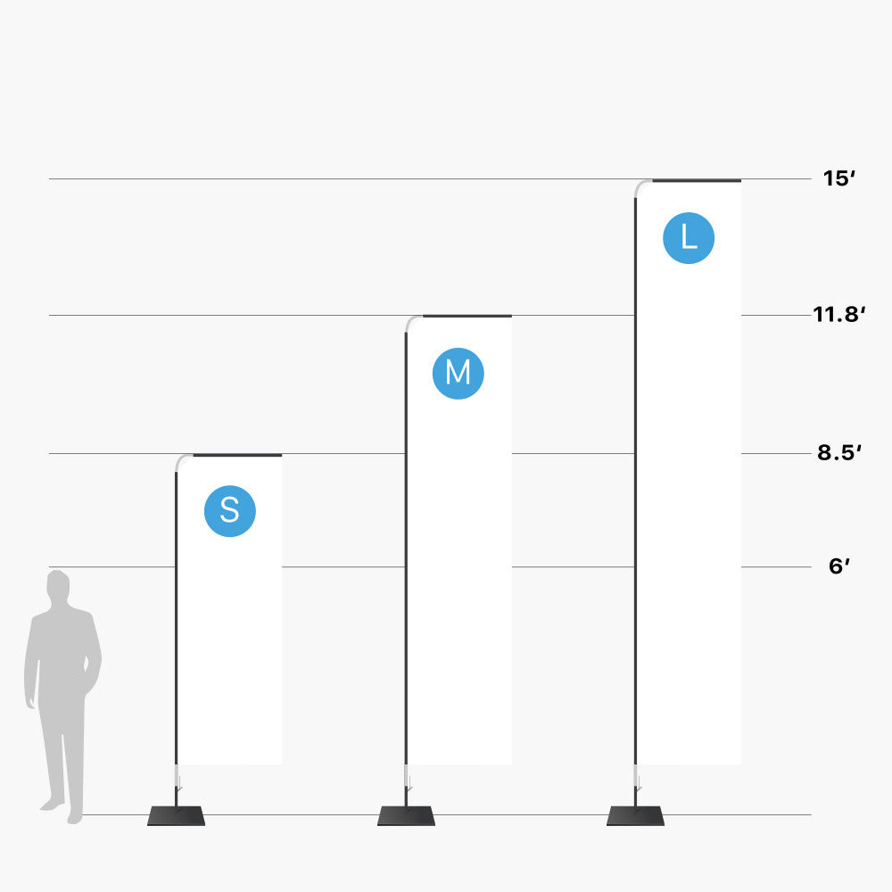 Rectangle Flag + Pole + Spike