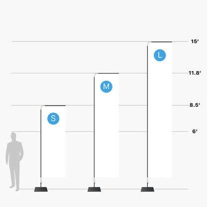 Rectangle Flag + Pole + Spike