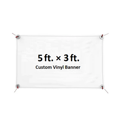 Vinyl Banners 5x3ft