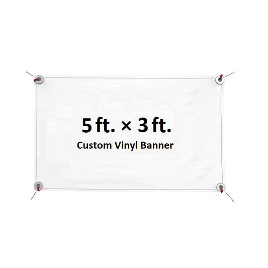 Vinyl Banners 5x3ft
