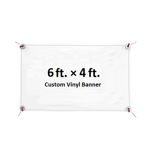 Vinyl Banners 6x4ft