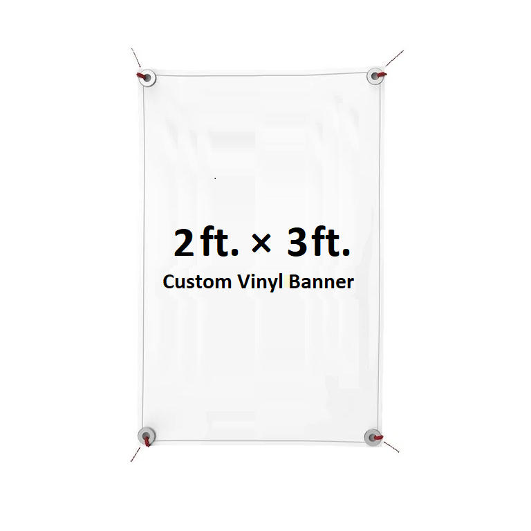 Vinyl Banners 2x3ft