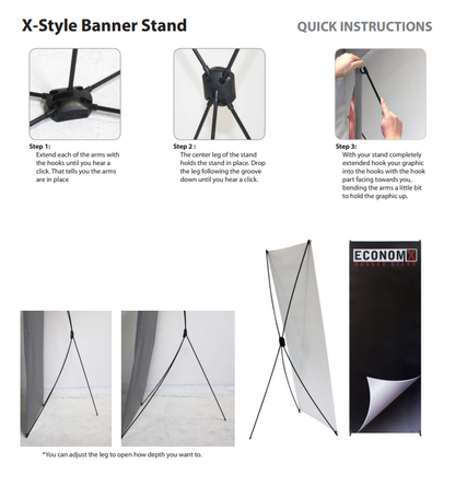 X banners